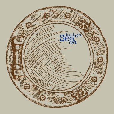 Gemi hatch, el çizimi