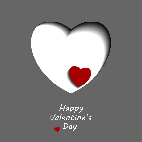 Wenskaart voor valentines day — Stockvector