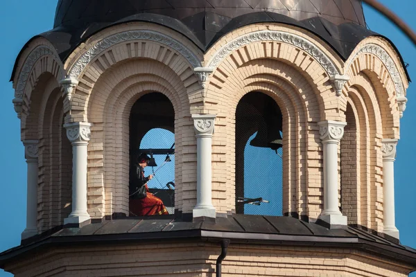 Campanilla en el campanario de la Iglesia de Nuestra Señora de la Señal —  Fotos de Stock