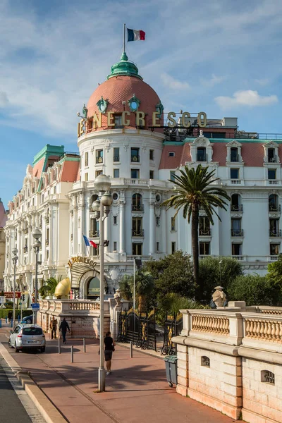 Hotel Negresco in Nice, France — Stock Photo, Image