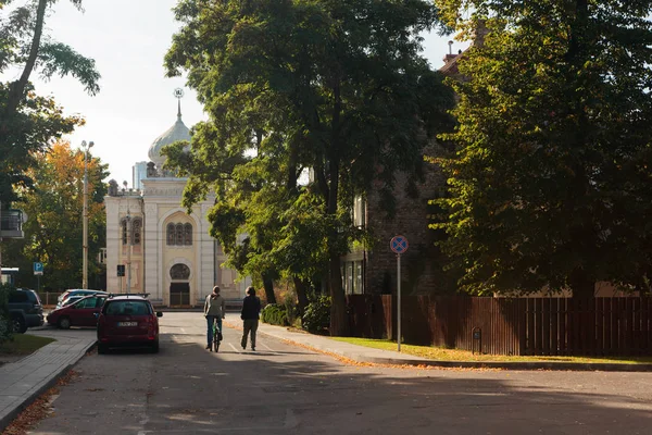 Karaim kenesa in vilnius, Litauen — Stockfoto