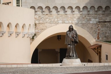 Francesco Grimaldi Monako heykeli