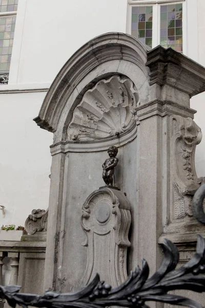 Manneken Pis in Brussels, Belgium — Stock Photo, Image