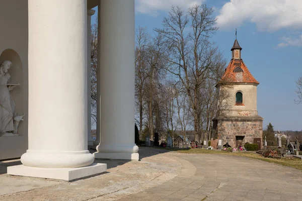 Kościół Świętej Trójcy w Suderve, Litwa — Zdjęcie stockowe