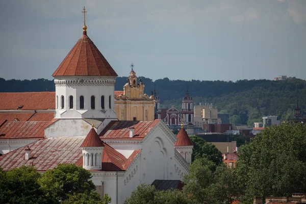 Catedral da Dormição da Theotokos em Vilnius, Lituano — Fotografia de Stock