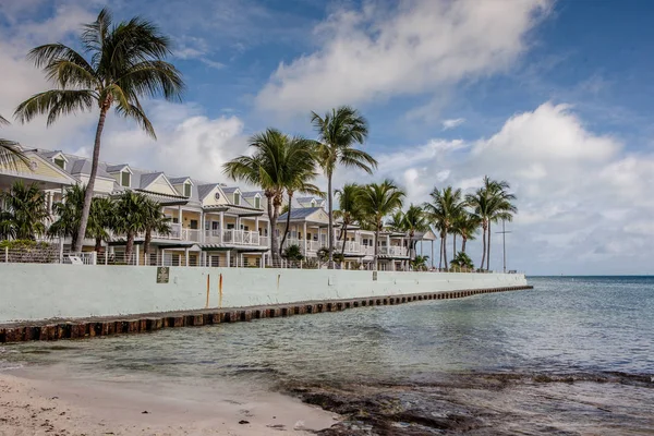 Resorts em South Beach em Key West, Flórida — Fotografia de Stock