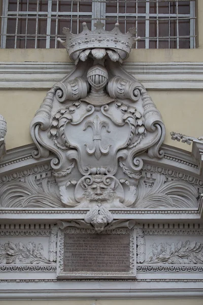 Detail kostel svatého Petra a svatého Pavla, Vilnius, Lithuan — Stock fotografie