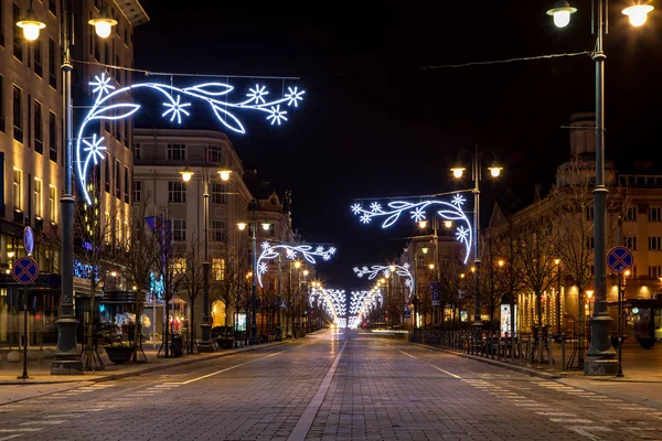 Vilnius in Christmas time — Stockfoto