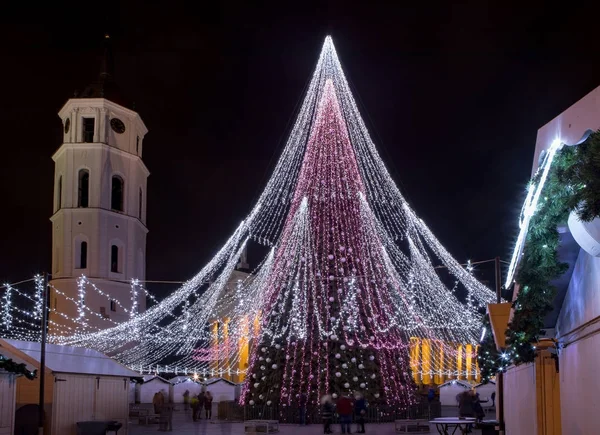 Vilnius in Christmas time — Stockfoto