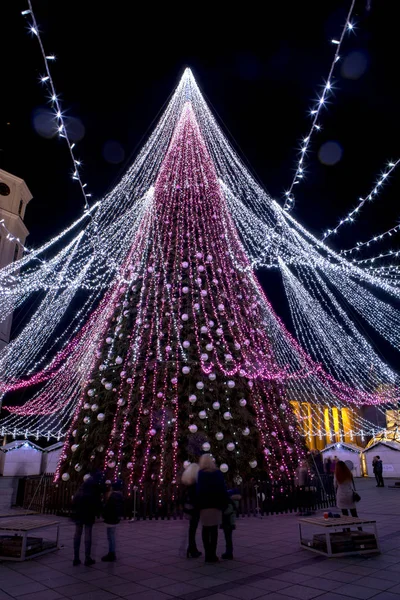 Vilnius in Christmas time — Stockfoto