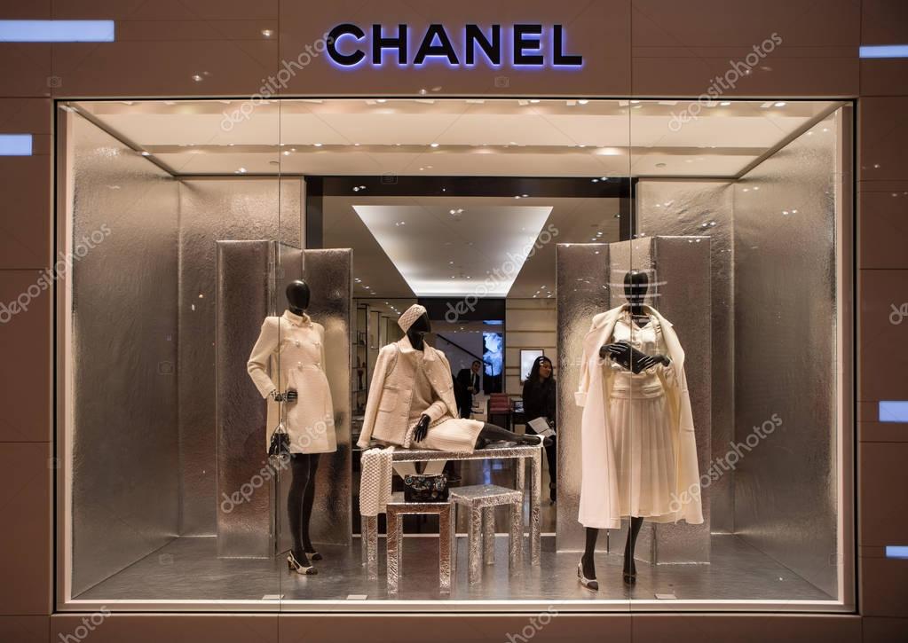 Casa de moda chanel Tienda de Chanel en París, el centro comercial