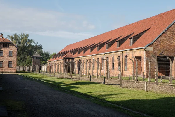 Campo de concentración de Auschwitz — Foto de Stock