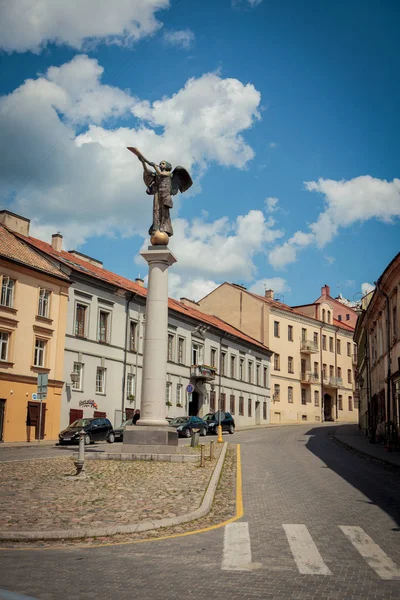 Uzupis escultura Angel — Fotografia de Stock