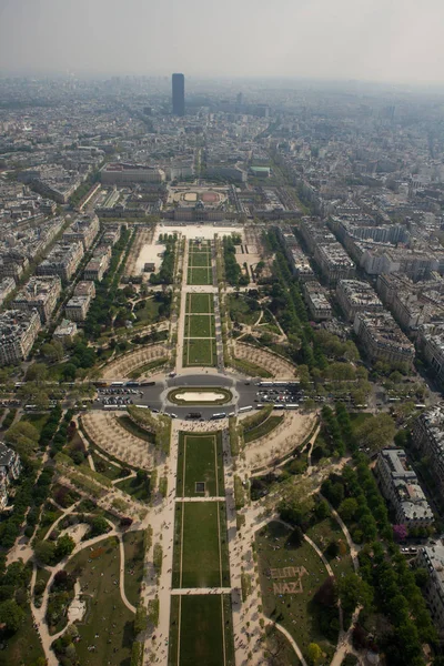Veduta aerea di Champ de Mars — Foto Stock