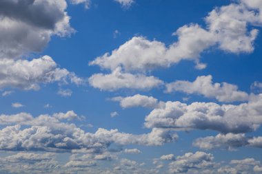 Kabarık cummulus bulutlar