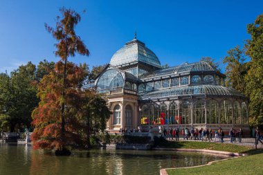 Buen Retiro Park Madrid, İspanya