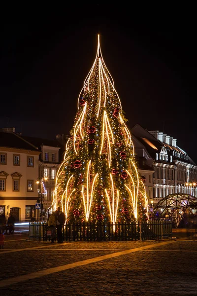 Albero di Natale di Vilnius 2019 — Foto Stock