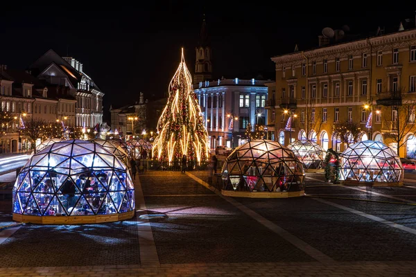 Albero di Natale di Vilnius 2019 — Foto Stock