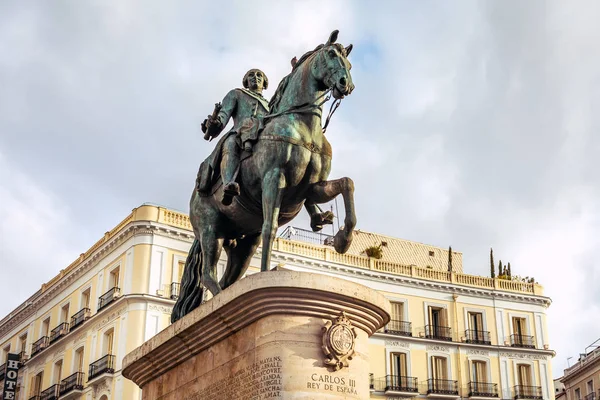 Puerta del sol i madrid, Spanien — Stockfoto