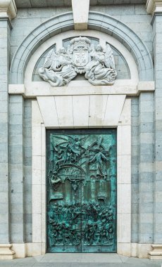 Madrid, İspanya 'daki Almudena Katedrali