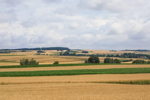 Lugnt landskap på landsbygden — Stockfoto