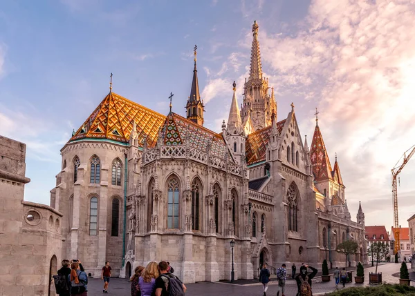 Iglesia Matthias en Budapest, Hungría — Foto de Stock