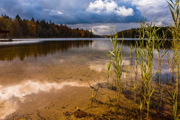 立陶宛的瓦萨克纳斯湖 — 图库照片