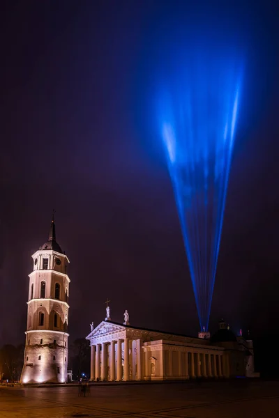 Vilnius Festival van het Licht 2020 — Stockfoto