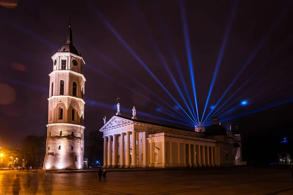 Vilnius ljusfestival 2020 — Stockfoto