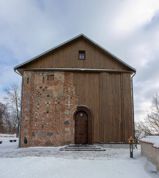 Grodno 'daki Kalozha Kilisesi. — Stok fotoğraf