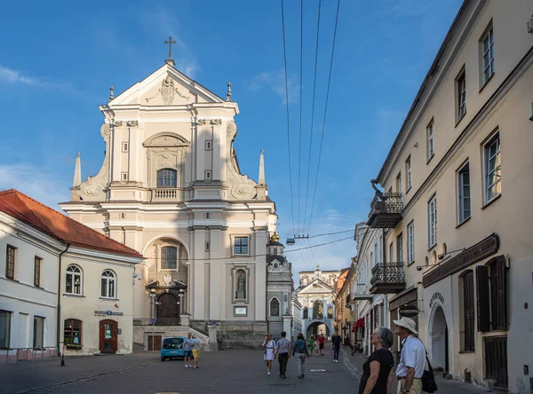 Kościół św. Teresy w Wilnie — Zdjęcie stockowe
