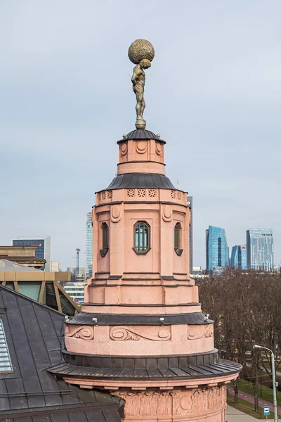 Vilnius Lituania Febbraio 2020 Vista Alto Angolo Del Merchants Club — Foto Stock