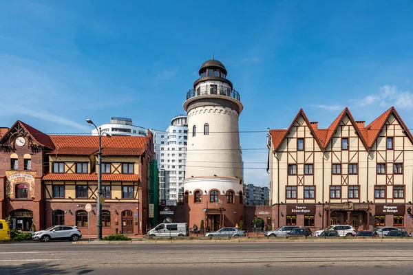 Kaliningrad Rusya Haziran 2019 Etnografi Ticaret Merkezi Kalininingrad Şehir Merkezindeki — Stok fotoğraf