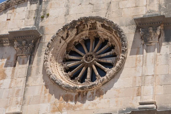 Janela Igreja São Salvador Crkva Spasa Uma Pequena Igreja Renascentista — Fotografia de Stock