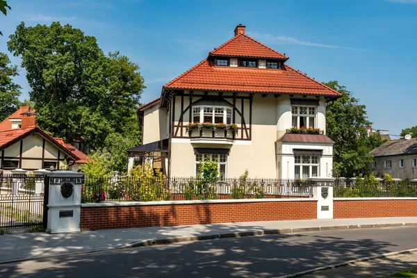 Kaliningrad Russland Juni 2019 Historische Villen Der Kutusow Straße Bezirk — Stockfoto