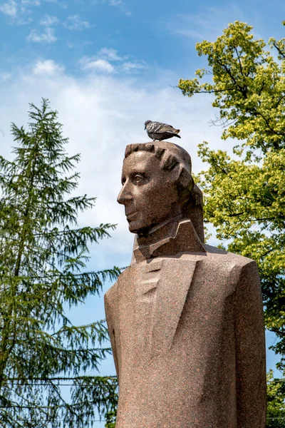 Kaliningrado Rússia Junho 2019 Monumento Martin Ludwig Jedemin Rhesa Lituano — Fotografia de Stock