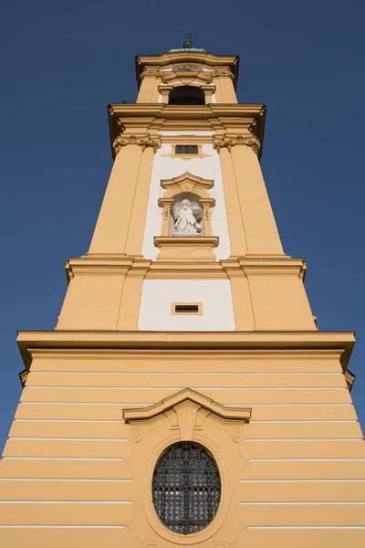 Kostel Štěpána Zvonice Stockerau Rakousko — Stock fotografie