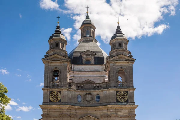 パツィス修道院と訪問の教会 リトアニアで最も壮大なイタリアのバロック建築の例 — ストック写真