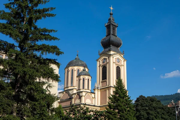 Catedral Natividade Theotokos Sarajevo Bósnia Herzegovina — Fotografia de Stock