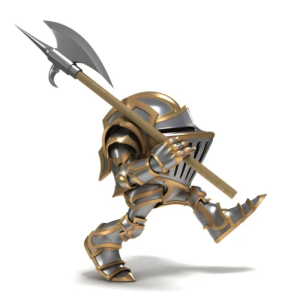 Little knight patrol — Stock Photo, Image