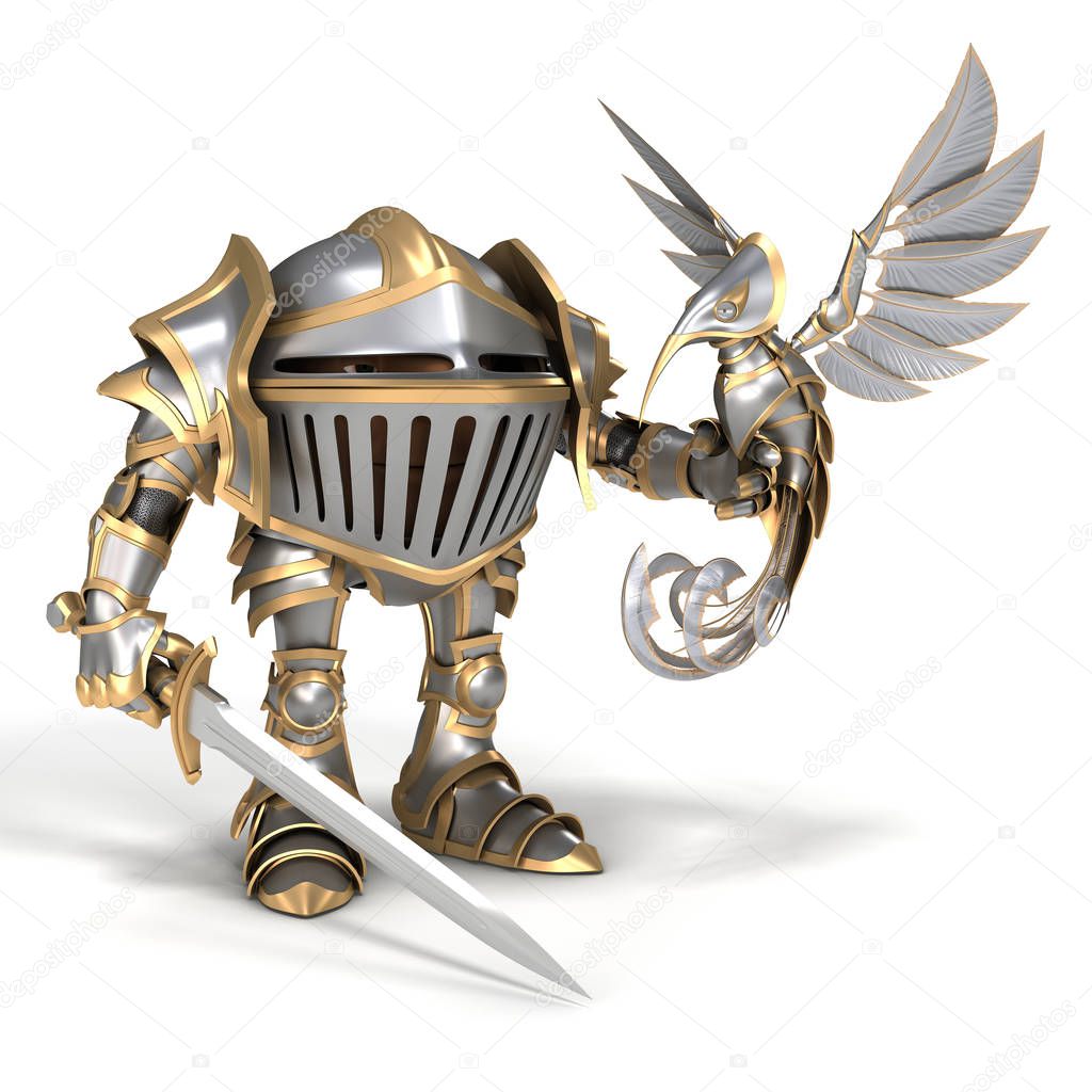 Knight with a steel bird