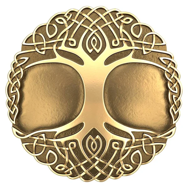Altın Celtic ağaç