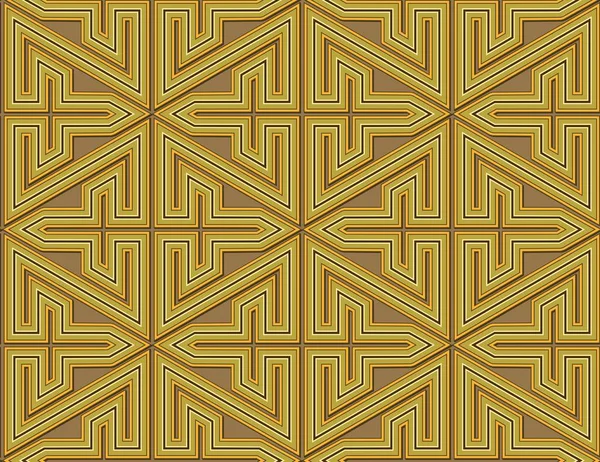 Conception Abstraite Lignes Droites Angles Pour Former Labyrinthe Labyrinthique — Image vectorielle