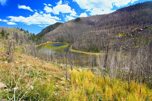 カブ湖ロッキー山脈のコロラド州 — ストック写真
