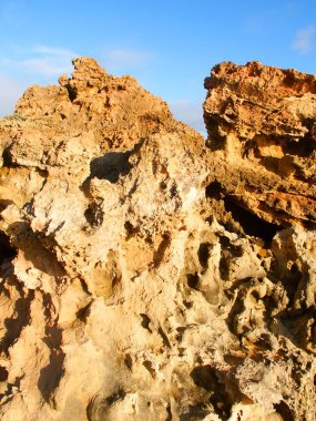 engebeli victoria Avustralya kıyıları