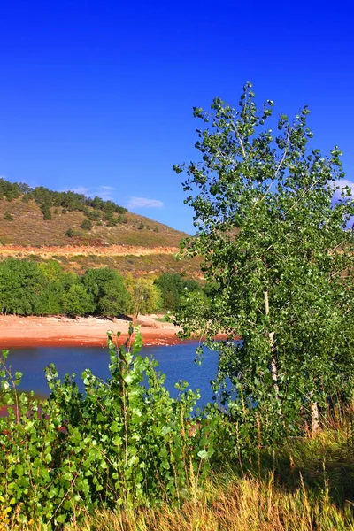 Parque del Condado de Horsetooth Reservoir Colorado — Foto de Stock