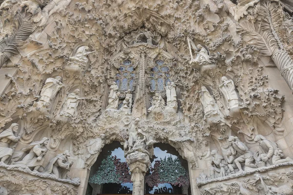 巴塞罗那的Sagrada Familia — 图库照片