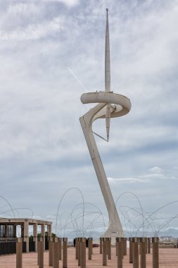 Barcelona'da kulesini