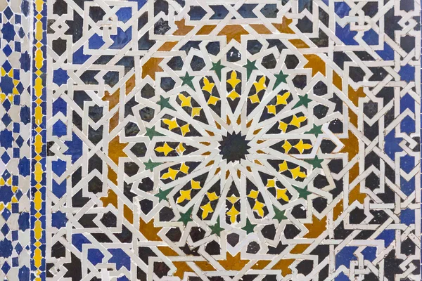 Arabische mozaïek en geometrische — Stockfoto
