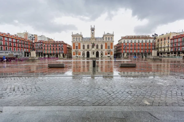 Valladolid na deszcz — Zdjęcie stockowe